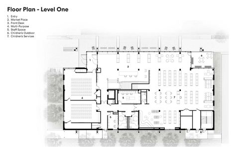 DC Public Library – Southwest Library | Perkins&Will | World Design Awards 2021 – The Architecture Community Public Library Architecture Plan, Public Library Design Plan, Library Floor Plan Architecture, Library Interior Design Public, Library Architecture Plan, Public Library Floor Plan, Library Plan Architecture, Modern Library Architecture, Library Design Architecture Plan Layout