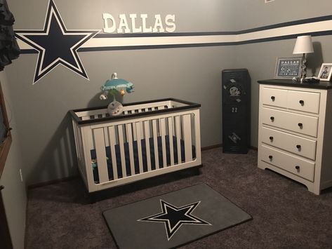 Dallas Cowboys Nursery, Dallas Cowboys Bedroom, Dallas Cowboys Room, Cowboy Bedroom, Cowboy Room, Cowboy Nursery, Dallas Cowboys Decor, Dallas Cowboys Baby, Baby Nursery Room