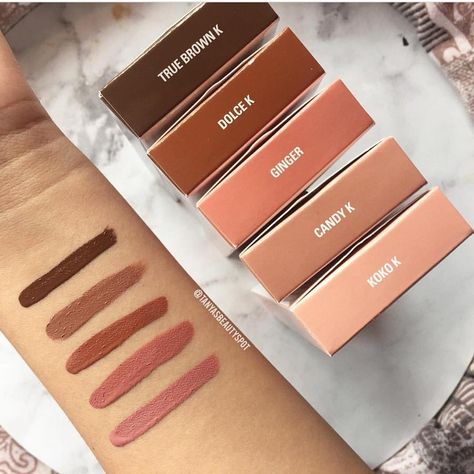 Kylie Lips, Kylie Lip Kit, Kylie Cosmetic, Lipstick Swatches, Makeup Swatches, Luxury Makeup, Lip Kit, Kiss Makeup, Lipstick Makeup