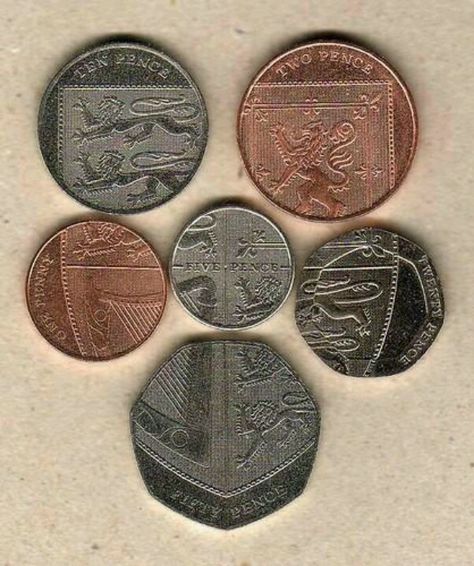 Our coins make our UK Coat of arms.. Uk Coat Of Arms, Mind Blow, English Coins, British Things, Coin Design, Us Coins, Coat Of Arms, Mind Blown, Funny Images