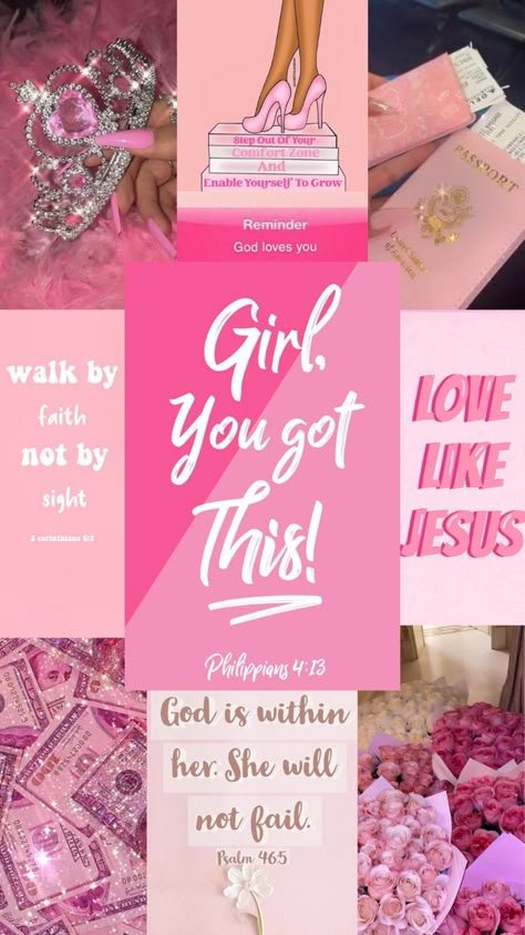 Cute Girly Lock Screen Wallpaper, Lock Screen Wallpaper Aesthetic Inspirational, Girly Affirmation Wallpaper, I Love My Followers, God Did Wallpaper Iphone, Lock Screen Wallpaper Iphone Cute Pink, Cute Wallpaper For Phone Girly, Lock Screen Affirmations Aesthetic, Cute Wallpapers For Phone Lock Screen