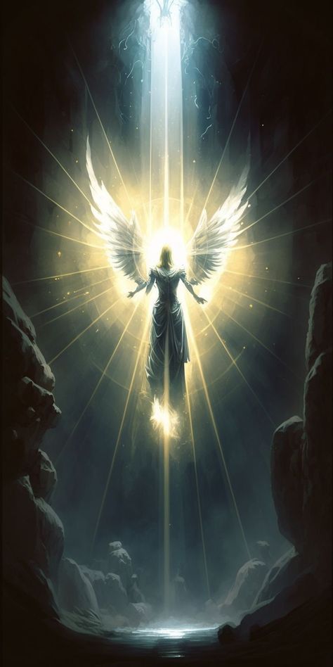 Lup Singuratic, Types Of Angels, Angelic Aesthetic, Angel Artwork, Angel Wallpaper, Heaven Art, Great Works Of Art, Angel Images, Angel Warrior