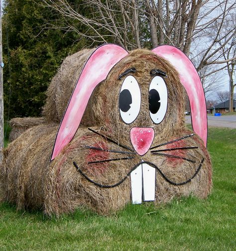 Spider Hay Bale, Hay Bale Fall Decor, Hay Bale Decor, Hay Bale Decorations, Hay Bale Ideas, Hay Bale Art, Belleville Ontario, Hay Bales, Farm Art