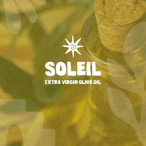 Introducing Soleil — Straight from Nature’s Garden. 🫒🌿🌞 • • • #graphicdesign #graphicdesigner #packagedesign #illustration #graphics #graphicdesign #illustrationartists #adobe #affinitydesigner #procreate #adobefresco #conceptdesign #oliveoil Olive Oil Branding, Earthy Logo Design, Oil Branding, Hand Drawn Logotype, Earthy Logos, Garden Logo, Startup Logo, Unique Logo Design, Affinity Designer