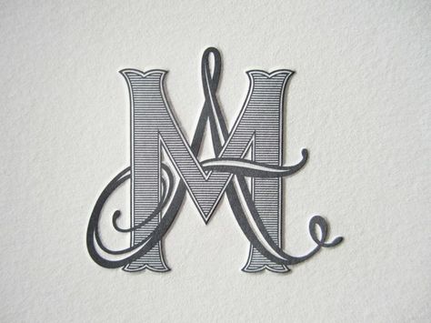 AM . MA  Monogram - Shaded Script & Block  Intertwined Typographie Logo, Tattoo Script Fonts, Logo Monogramme, The Letter M, Monogram Tattoo, Embroidery Monogram, Wedding Logos, Letter M, Trendy Tattoos