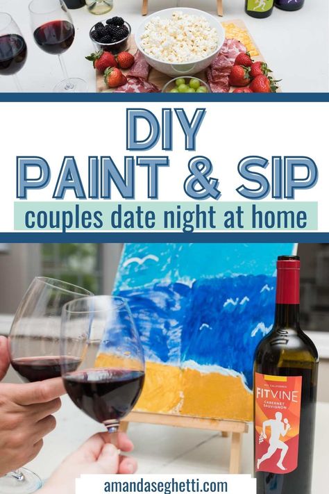 Diy Paint And Sip Date Night, Sip And Paint Date Night At Home Ideas, Paint And Sip Ideas For Couples, Sip And Paint Date Night At Home, Sip And Paint Ideas Couples At Home, Paint And Sip Date, Best Roast Beef Recipe, Wine And Paint Night, Cooking Roast Beef