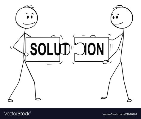 Problem Solving Pictures, Teamwork Drawing Ideas, Problem Solving Illustration, Connect Illustration, Teamwork Drawing, Dangle Doodles, Problem Drawing, Solution Illustration, Stick Man Drawing