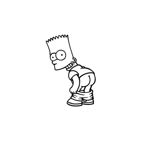 Bart Simpson Tattoo Stencil, Bart Simpson Tattoo Design, Simpson Tattoo Design, Simpson Tattoo Ideas, Simpson Drawings, Bart Simpson Tattoo, Old School Drawings, Bart Simpson Drawing, The Simpsons Tattoo