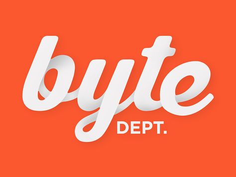 Byte Dept. Inc Script Logo Byte Logo, Script Logo Design, Script Logo, Vimeo Logo, Creative Professional, Global Community, Podcast, Tech Company Logos, Logo Design