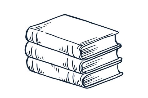 Line art stack of books illustration #AD , #affiliate, #sponsored, #art, #illustration, #books, #Line Stack Of Books Illustration, Still Life Ideas, Books Drawing, Stack Books, Book Transparent, Childrens Book Cover, Book Clip Art, Books Illustration, Pile Of Books