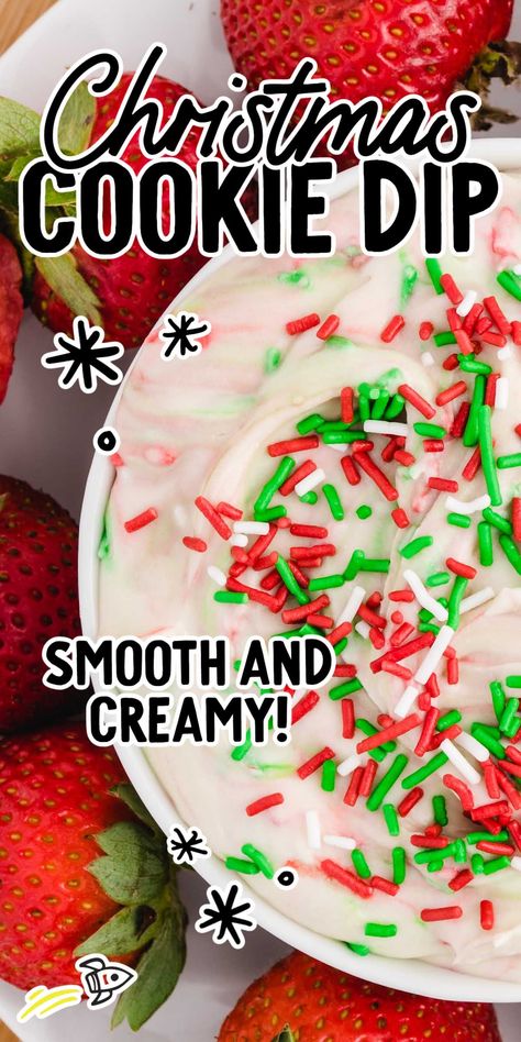 Christmas Sugar Cookie Dip, Christmas Cookie Dip Recipe, Easy Christmas Dessert Dips, Christmas Sweet Dips For Parties, Sugar Cookie Dip Recipe, Christmas Cream Cheese Dip, Cookie Dip Recipes, Snickerdoodle Dip, Dip For Cookies