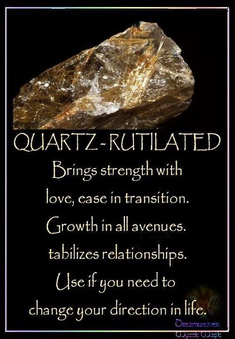 ♥♥ RUTILATED QUARTZ ♥♥ Black Rutilated Quartz Meaning, Rutilated Quartz Meaning, Shiny Rocks, Direction In Life, Quartz Meaning, Black Pinterest, Crystal Power, Spiritual Crystals, Crystal Therapy