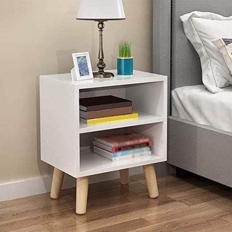 Closet Design Plans, Nightstand Modern, Palette Furniture, Pallet Furniture Designs, Decorating Bookshelves, Wood Table Design, Side Table Decor, Wooden Bedside Table, Прикроватные Тумбочки