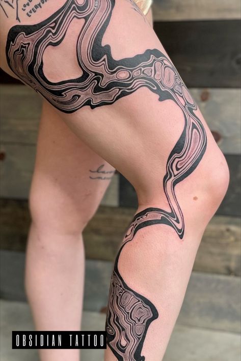 Huge Leg Tattoos, Black And White Leg Sleeve Tattoo, Abstract Leg Sleeve Tattoo, Leg Tattoos For Women Unique, Spiral Leg Tattoo, Full Length Leg Tattoo, Full Leg Tattoo Female Black, Plus Size Leg Tattoo, Symmetrical Leg Tattoos