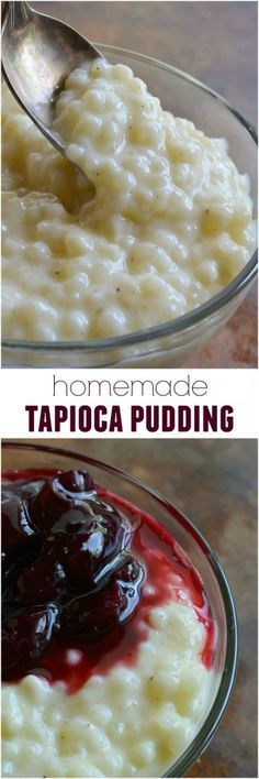 This Tapioca Pudding Recipe is a traditional comfort food. This creamy homemade dessert is quick and easy to make. Grandma would be so proud! Homemade Tapioca Pudding, Pearl Tapioca, Tapioca Pudding Recipe, Tapioca Pudding, Homemade Pudding, Custard Pudding, Homemade Dessert, Pudding Desserts, Creamy Desserts