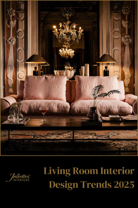 Luxury Living room design peach sofa in. a earthy toned room 2022 Living Room Trends Sofas, Sofa Trends 2024, Trendy Sofa Designs 2024, Latest Sofa Colours 2024, Tv Wall Design Luxury 2024, Statement Living Room, Trends 2025, Uk Design, Living Room Interior Design