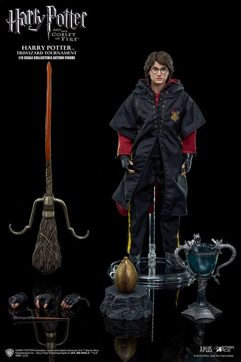 Harry Potter Triwizard Tournament, Triwizard Cup, Harry Potter Action Figures, Harry Potter Goblet, Harry Potter Toys, Harry Potter Dolls, Triwizard Tournament, Four Movie, Favourite Movie