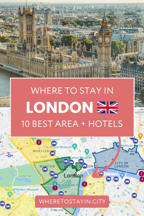 I’ve written a comprehensive guide to the best area to stay in London to help you choose the perfect place to suit your travels. via @alltravelmaps Places To Stay In London, Where To Stay In London, London England Travel, London Neighborhoods, Hyde Park London, London Vacation, Kensington And Chelsea, Paris Vacation, London Places