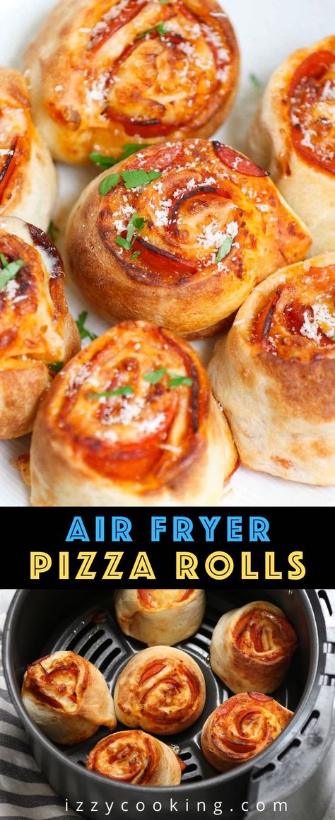 Pizza Tortilla Roll Ups Air Fryer, Air Fry Frozen Pizza, Airfryer Lunch, Air Fryer Pizza Roll Ups, Pizza Airfryer, Air Fryer Pizza Rolls, Pepperoni And Mozzarella, Pizza Puffs, Cold Pizza