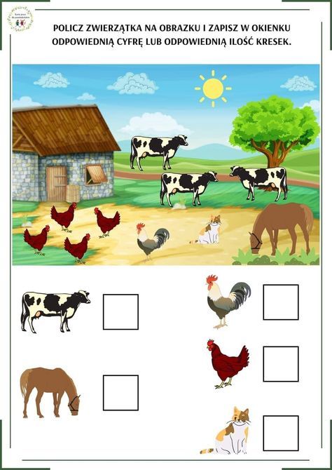 Farm Animals Activities, Animal Activities For Kids, Fun Worksheets For Kids, Animal Worksheets, Kids Worksheets Preschool, Preschool Activities Toddler, Alphabet Worksheets Preschool, Kindergarten Learning Activities, Kids Math