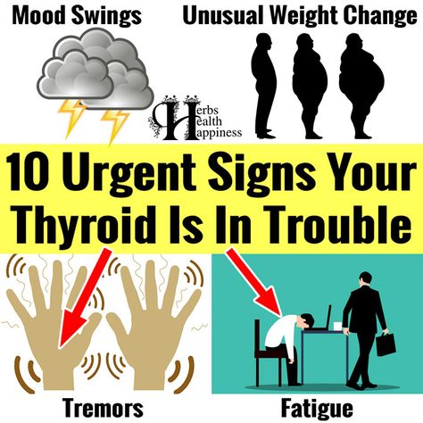 10 Urgent Signs Your Thyroid Is In Trouble ★ Herbs Health & Happiness Signs Of Thyroid Trouble, Thyroid Symptoms Signs, Parathyroid Symptoms, Swollen Thyroid, Thyroid Issues Signs, Overactive Thyroid, Thyroid Symptoms, Thyroid Issues, Psychology Disorders