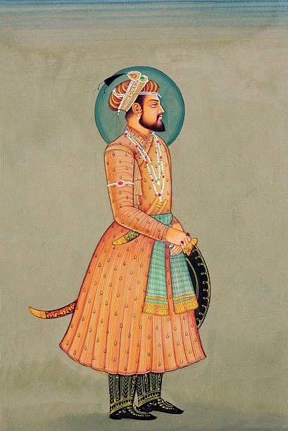 Shah Jahan Moghul Art, Mughal Miniature, Mughal Miniature Paintings, Mughal Emperor, Shah Jahan, Indian Miniature, Landscape Pencil Drawings, Mughal Art Paintings, Vietnam Art