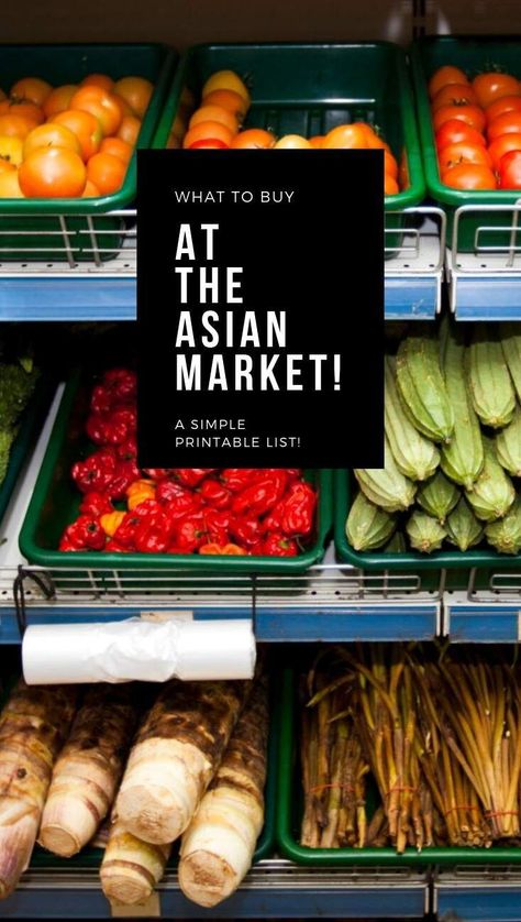 What to Buy at an ASIAN MARKET! A Simple, PRINTABLE List of my favorite "go-to" ingredients to take with you!  #asianmarket  via @feastingathome Asian Pantry, Fresh Turmeric Root, Chili Garlic Paste, Chinese Cooking Wine, Fresh Turmeric, Fried Shallots, Asian Grocery, Asian Market, Cooking Wine