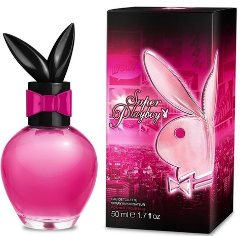 Super Playboy Fragrance For Her Pink Perfume, Y2k Accessories, Trashy Y2k, Spicy Fragrance, Perfume Scents, Playboy Bunny, Y2k Pink, Perfume Collection, Perfume Bottle