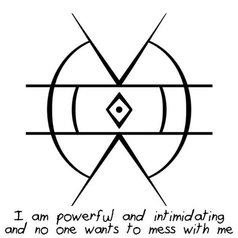 “I am powerful and intimidating and no one wants to mess with me” sigil requested by anonymous: Alfabeto Viking, Sigil Athenaeum, Protection Sigils, I Am Powerful, Witch Symbols, No One, Sigil Tattoo, Magick Symbols, Magia Das Ervas