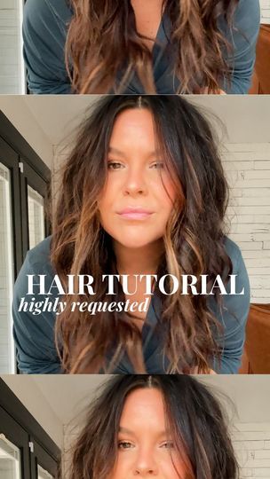 483K views · 26K reactions | The most requested comment I had in 2023: HAIR TUTORIAL Super simple and easy. Using a 1” barrel curling iron, curl everything AWAY from your face, leave out the ends and then let the texture spray and your fingers create the volume! The one product I cannot go without is the @navyhaircare Pebble Beach Dry Texture Spray! It creates grit & volume making it easy to curl and last all day! #hairtutorial #mediumlengthhair #everdayhair | Stephanie Joplin | Gyft · They Just Dont Know Curling Fine Hair Tutorials, Big Barrel Curling Iron Tutorial, Curls With 1 1/2 Inch Curling Iron, Curling Iron Tutorial, 2” Curling Iron, .75 Inch Curling Iron Curls, 1 Inch Curling Iron, Dry Texture Spray, Barrel Curling Iron