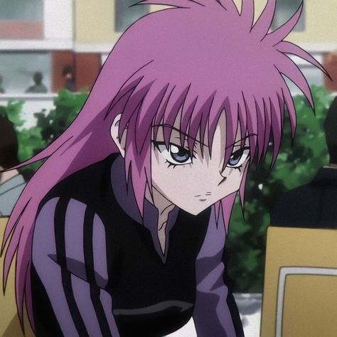 Hxh Machi, Machi Komacine, Hunter Anime, Hunter X Hunter, Pink Hair, Anime Icons, Anime, Hair, Pink