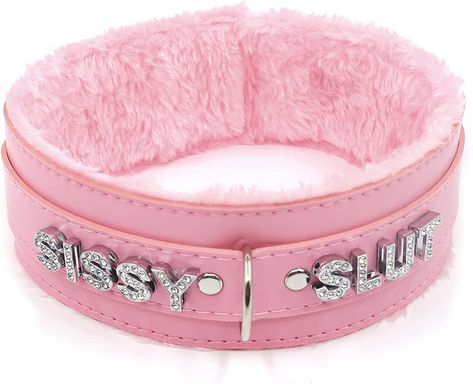 Pink Choker Necklace, Kitten Accessories, Leather Choker Collars, Pink Choker, Cosplay Jewelry, Neck Jewelry, Leather Choker Necklace, Womens Chokers, Name Letters