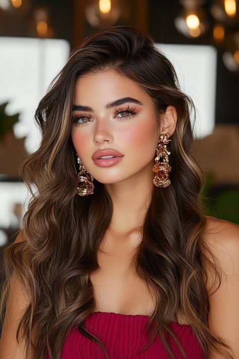 hoco hairstyles, captivating hairstyles, turning heads Hollywood Waves Side Part, Long Rectangle Living Room, Rectangle Living Room Ideas, Old Hollywood Glamour Hair, Hairstyles For Hoco, Hollywood Glamour Hair, Wavy Updo, Rectangle Living Room, Deep Side Part