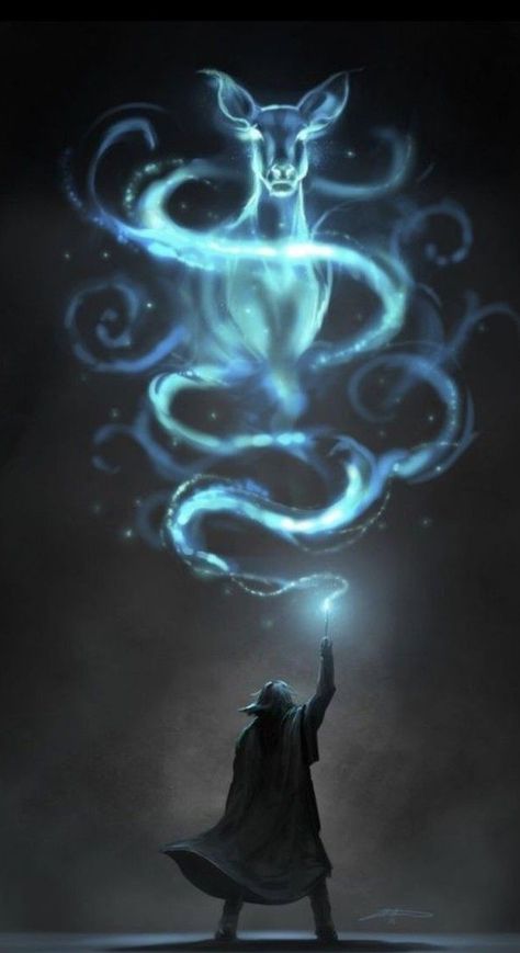 Snily Fanart, Rogue Harry Potter, Patronus Tattoo, Patronus Harry Potter, Snape Wallpaper, Harry Tattoos, Harry Potter Painting, Harry Potter Background, Harry Potter Severus