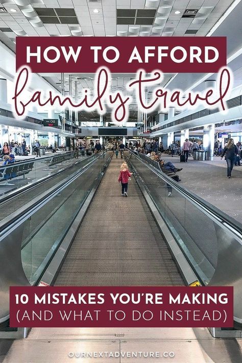 How to Afford Family Travel on a Budget: our 10 best tips for affordable travel with kids. #budgettravel #familyvacation #travelwithkids #familytravel #traveltips // Family Travel Tips | Affordable Destinations | Travel with Kids | Family Vacation Ideas | Travel Credit Cards | Flights with Points | Travel Hacking | Travel on a Budget | Worldschooling | Family Travel Bloggers | Traveling on a Budget | Printable Travel Planner | Cheap Flights | Family Hotels How To Budget For Vacation, Saving For Vacation Ideas, Travelling On A Budget, Family Holiday Destination, Best Travel Ideas, Cheap Vacations With Kids, Family Vacation Tips, How To Travel On A Budget, Travel On A Budget Destinations