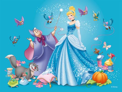 Cinderella (character)/Gallery - Disney Wiki Disney Kızları, Cinderella Pictures, Cinderella Wallpaper, Disney Amor, Cinderella Fairy Godmother, Cinderella Characters, Disney Wiki, Images Disney, Disney Princess Cinderella