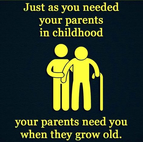 Just as you need at your parents and childhood, your parents need you when they grow old. Growing Old Quotes, Aging Quotes, Positive Attitude Quotes, A Mother's Love, Grow Old, Mother's Love, Quotes On Life, Holiday Pictures, Old Quotes