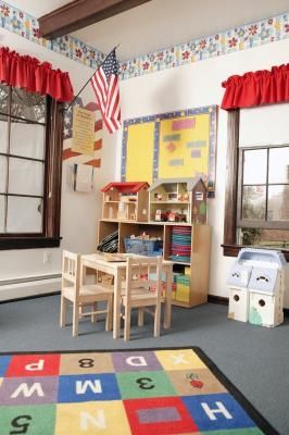 How to Decorate a Preschool Classroom Using a HighScope Curriculum Start A Daycare, Pre Kindergarten Classroom, Daycare Business Plan, High Scope, Starting A Daycare, Kids Daycare, Daycare Ideas, Teaching Supplies, Home Daycare