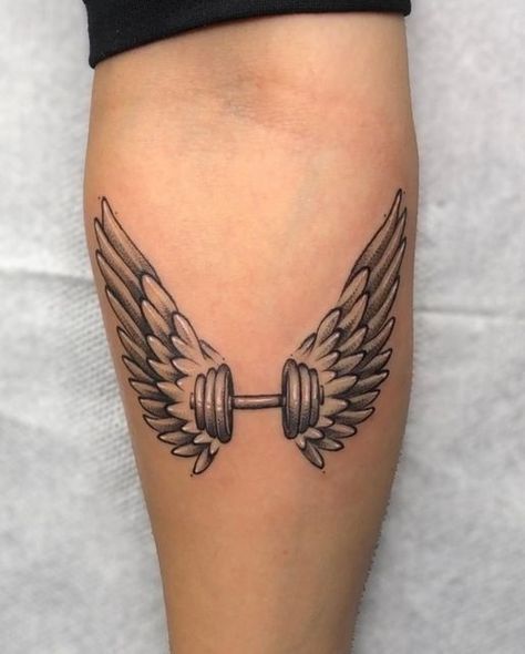 #sportstattoo #sports #tattoo #footballtattoo #colortattoo #football #hockeytattoo #tattoos #baseball #dotworktattoo #nightbikers #palacios #argentina #bronze #voleyball #voley #olimpiadas #olympicgames #chispatattoo #hockey #repost #bikertattoo #tattooart #deportes #bikerun #bicicleta #bycicle #tattoofit #nintendoswitch #trilhaserumos Gym Related Tattoos, Boxing Tattoo Ideas, Dumbell Tattoo, Zim Tattoo, Luca Tattoo, Weightlifting Tattoo, Gym Tattoo Ideas, Dumbbell Tattoo, Gym Tattoos