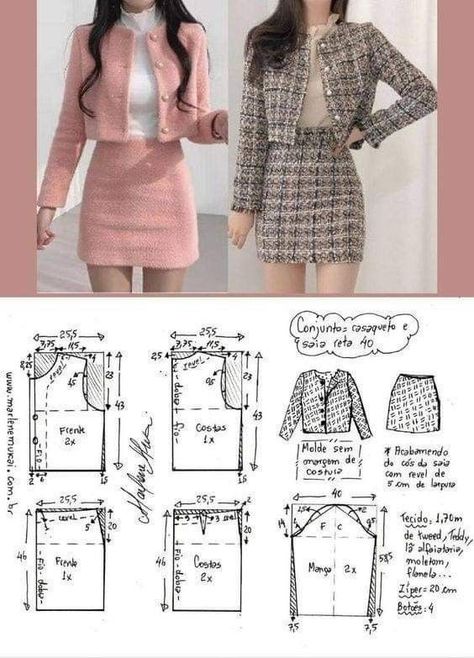 Clothing Pattern Design, Dress Patterns Diy, Easy Dress Sewing Patterns, Sewing Clothes Women, Fashion Design Patterns, Diy Clothes Design, Fashion Sewing Tutorials, Diy Blouse Pattern, Couture Sewing Techniques