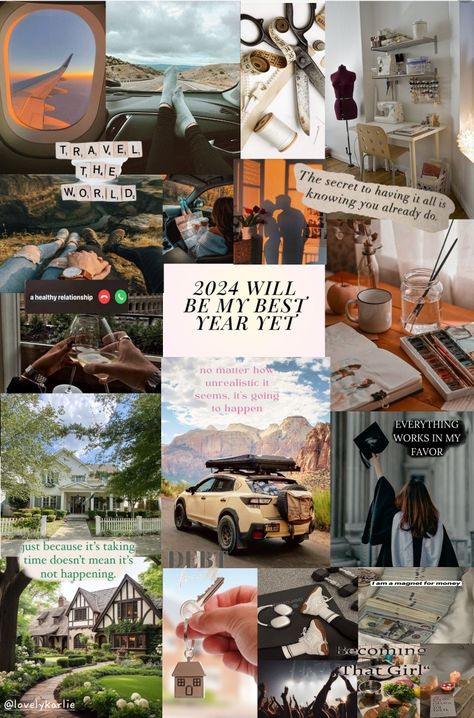 2024 Moodboard Travel, Travel 2024 Vision Board, 2024 Vision Board Aesthetic Wallpaper, Life Goals Vision Board, 2024 Vision Board Healthy, Travel Aesthetic Moodboard, Mood Board Wallpaper Iphone, 2023 Goals Vision Board Travel, Vision Board Manifestation Travel