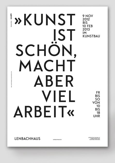 „Kunst ist schön, macht aber viel Arbeit“ #poster #posterart #typography #typografie #kunst Corporate Typography, What Is Fashion Designing, Typo Poster, Book And Magazine Design, Logo And Identity, Identity Design Logo, Graphic Design Fonts, Book And Magazine, Type Posters