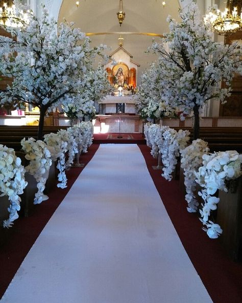 CBG Events on Instagram: “Walking down the aisle @creationsbygitta #weddingseason #gtaweddings #weddingdecor #weddingflorals #orchids #churchdecor #weddingdesign…” Orchid Wedding Decor, Wedding Decor Church, Orchid Wedding, Church Decor, Walking Down The Aisle, Wedding Season, Wedding Designs, Wedding Decor, Floral Wedding