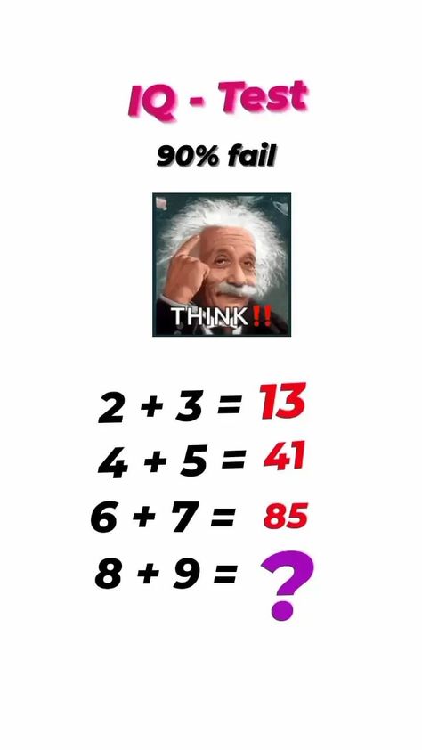 mathematics_idea on Instagram: Follow 👉👉@mathematics_idea #mathematics_idea #cgl #chsl #mathtutoring #instagram #indianarmy #upscmotivation #civilservices #mppsc… Iq Puzzles, Maths Questions, Maths Tricks, Math Quiz, What Am I Riddles, Math Logic Puzzles, Worksheets For Class 1, Brain Test, English Word Book