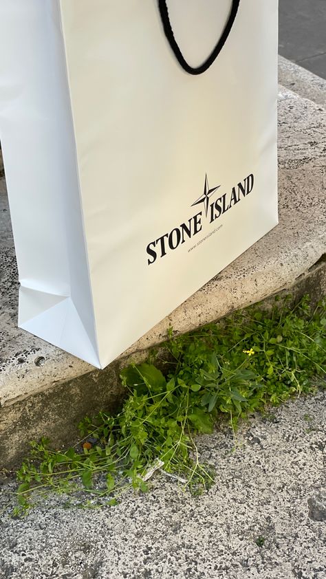 Stone Island Aesthetic, Stone Island Bag, Stone Island Store, Shopping Aesthetic, Island Fashion, Wolfram, Bags Aesthetic, Island Home, Stone Island