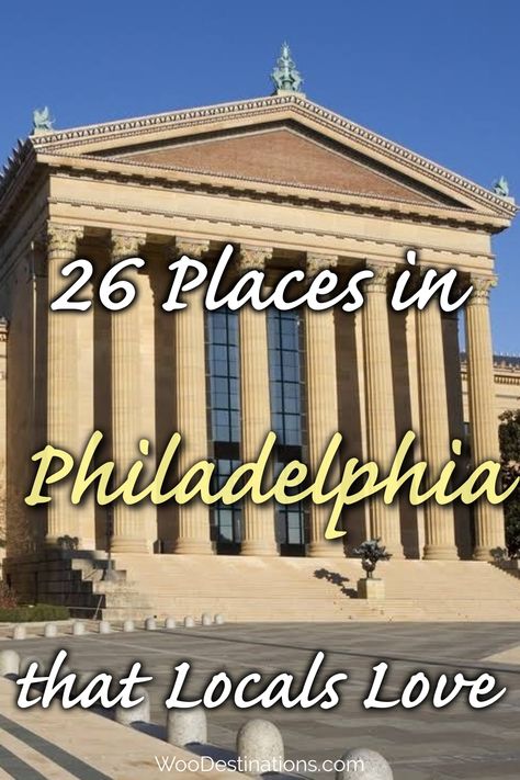 Join me on a journey through Philadelphia, where I'll share 26 incredible spots that locals cherish. From iconic landmarks to hidden gems, this city has so much to offer. Discover the vibrant culture and rich history of the United States through these must-visit places in Philly! Reading Terminal Market, Eastern State Penitentiary, Barnes Foundation, Philadelphia Zoo, Independence Hall, Philadelphia Museums, River Trail, Visit Places, Science Center