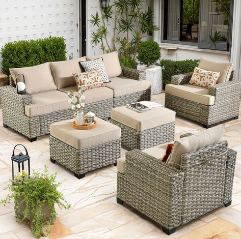 Patio cushion covers