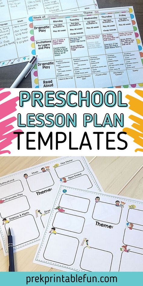 Lesson Plans For Twos, Sample Lesson Plans Preschool, How To Lesson Plan For Preschool, Free Preschool Lesson Plan Template, Preschool Lesson Plan Template Printable, Creative Curriculum Lesson Plan Template, Preschool Circulum Lesson Plans, Preschool Planning Template, Lesson Plan Template Free Toddler