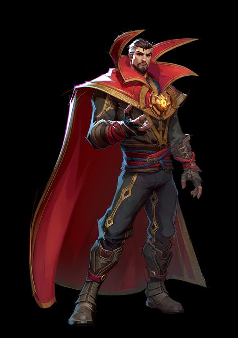 Marvel Rivals Dr Strange, Marvel Rivals Wallpaper, Marvel Rivals Art, Oc Superhero, Doctor Strange Art, Superhero Designs, Daredevil Comic, Marvel Character Design, Doctor Strange Marvel