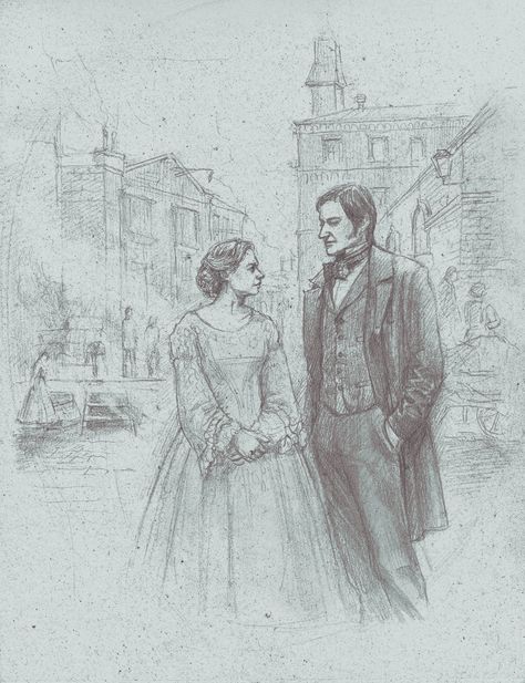 North And South Bbc, Good Old Movies, Historical Literature, Vintage Drawings, Lisa Kleypas, Elizabeth Gaskell, John Thornton, Past Love, North And South